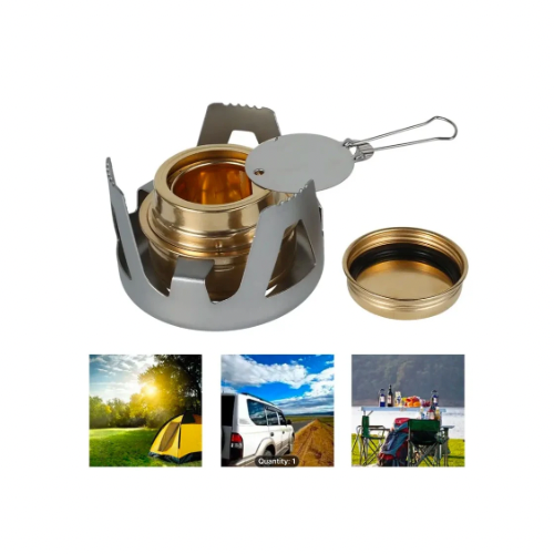Portable Alcohol Stove Outdoor
Picnic Mini Stove, Survival, Fishing, Camping.
