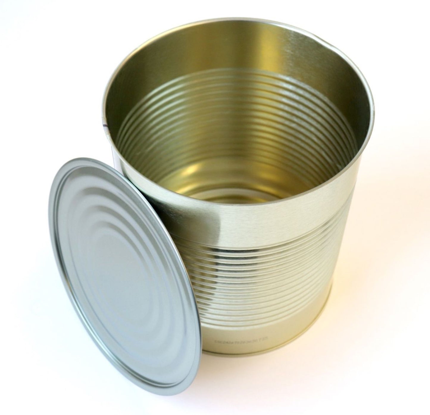 1 x Cans 153mm by 178mm Outside - gold color Ring Pull Lids
