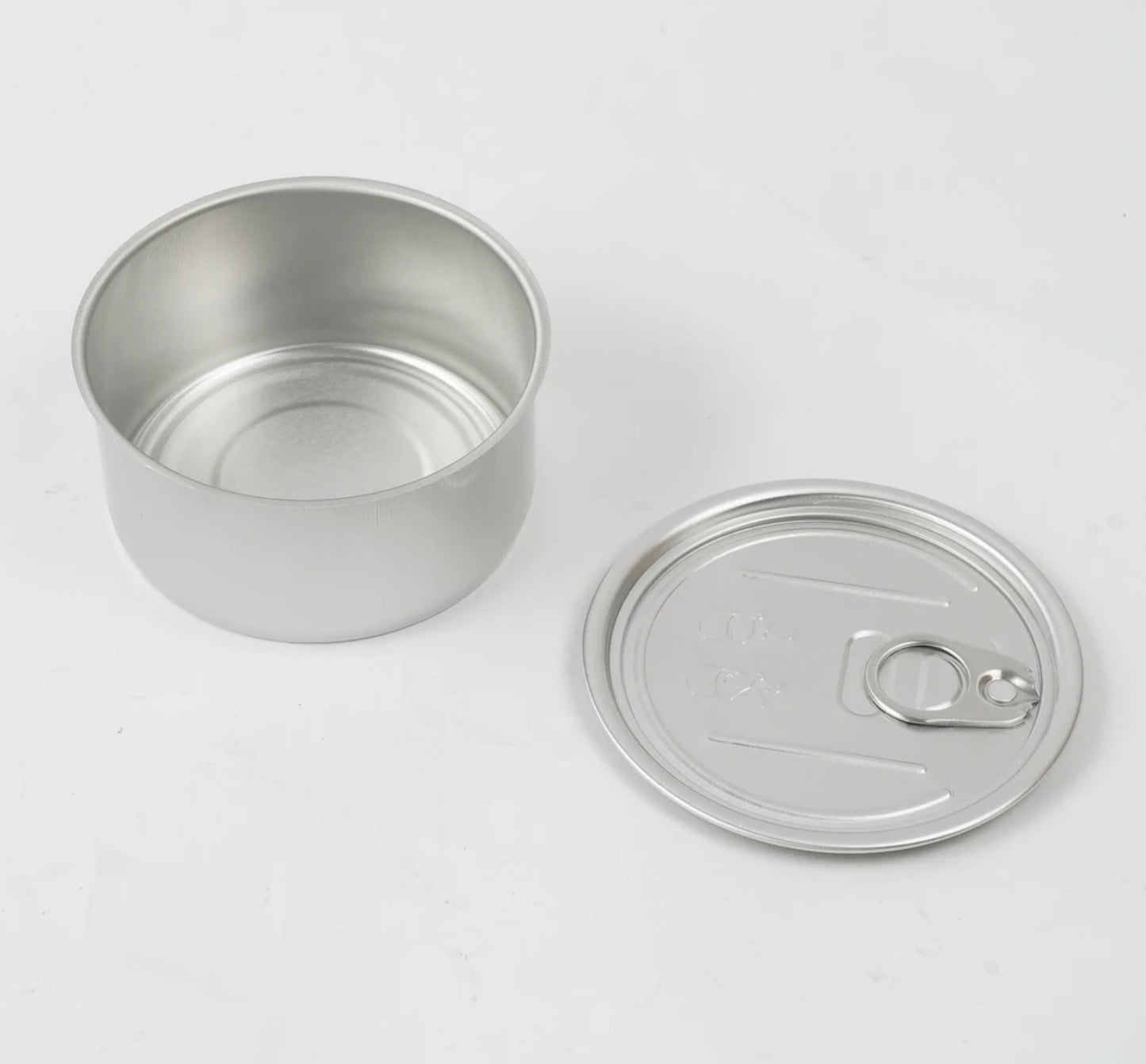 10 x 73mm by 32mm Aluminium Cans with Ring Pull Lids