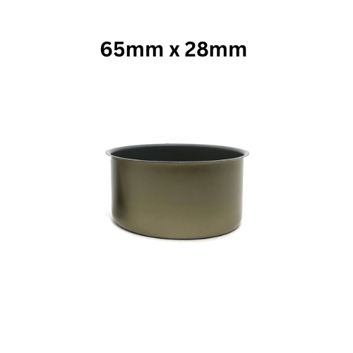 1 x Box 0f 100 65mm Spice Cans With Clear Pull Tab Openings With a Plastic Lid
