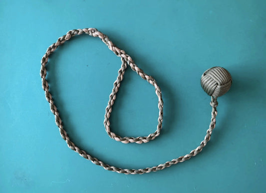 Paracord monkeys fist lanyard 35" with 1.5 inch Steel Ball