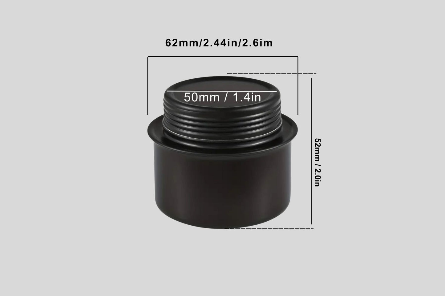 New Ultralight Aluminum Alcohol Stove With X-Stand Black