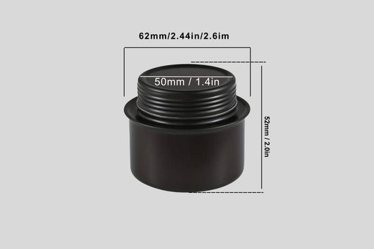 New Ultralight Aluminum Alcohol Stove With X-Stand Black