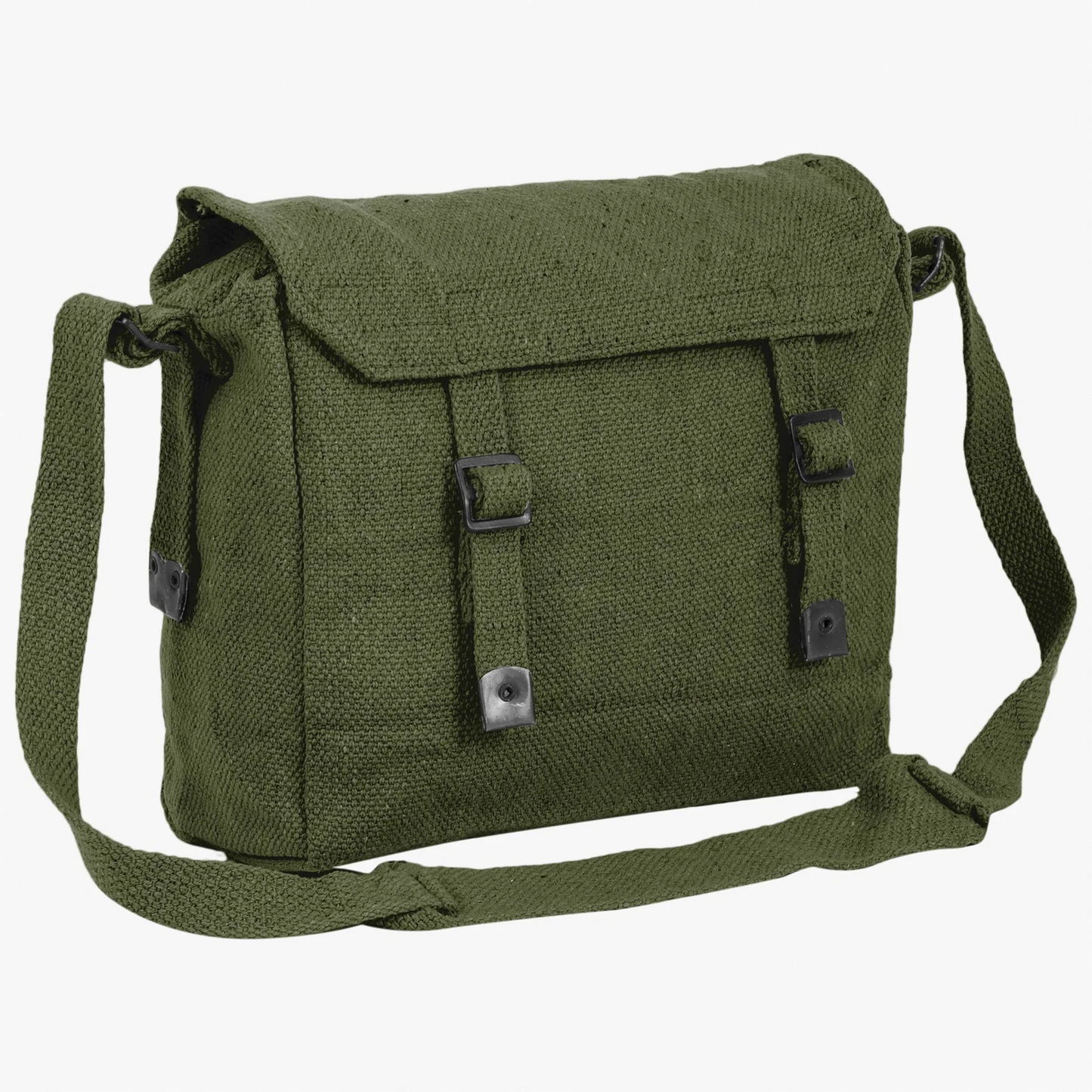 CANVAS WEBBING HAVERSACK
WITH SHOULDER STRAP SMALL IN 3 COLOURS