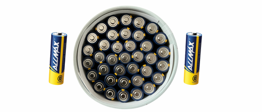 38 AA Canned Emergency Batteries 10 years Shelflife 1.5v