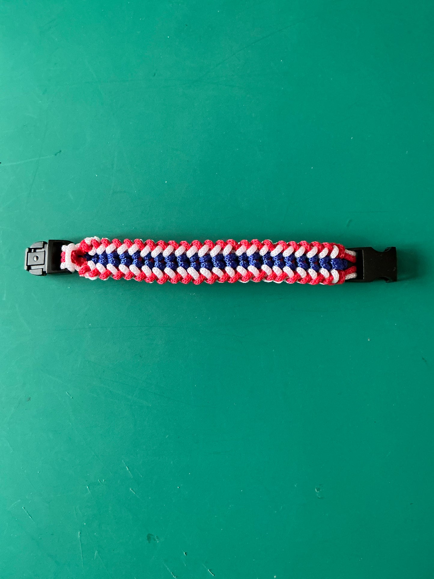 New British Patriots Red White & Blue Bracelet