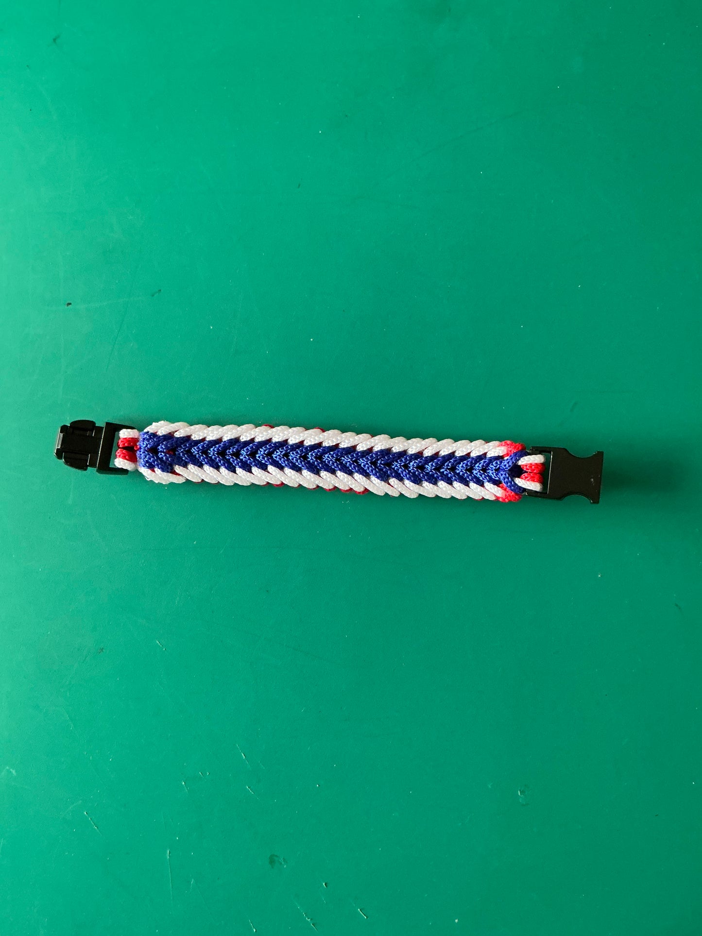 New British Patriots Red White & Blue Bracelet