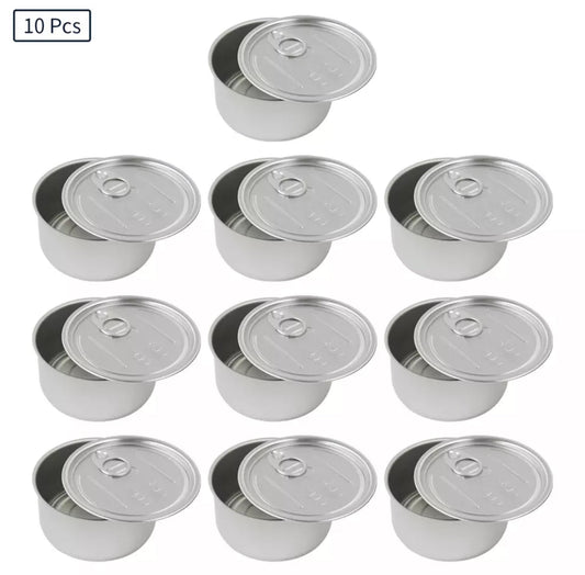 100 x 73mm by 32mm  Aluminium Cans with Ring Pull Lids