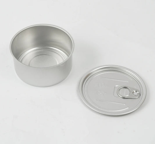 10 x 73mm by 32mm  Aluminium Cans with Ring Pull Lids