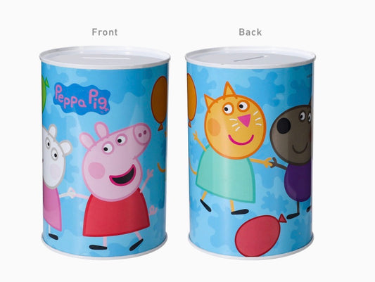New Money Savings Tin Peppa Pig Large 99mm by 150mm