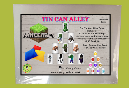 Tin Can Alley ( MINECRAFT ) Great Garden Game.